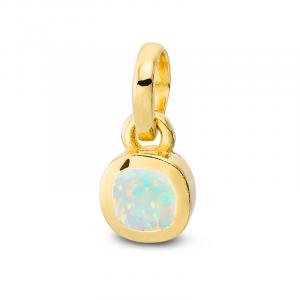 Cocktail Pendant Square Mini Goldplated