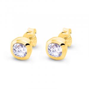 Studs Square Mini Goldplated