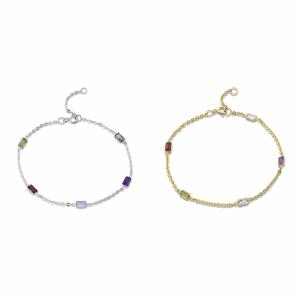 Collection Roma Bracelet Silver / Goldplated 