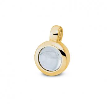 Cocktail Pendant Mini Goldplated Moonstone 
