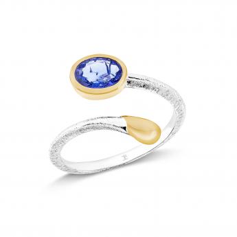 Ring Capri Oval Tanzanite 