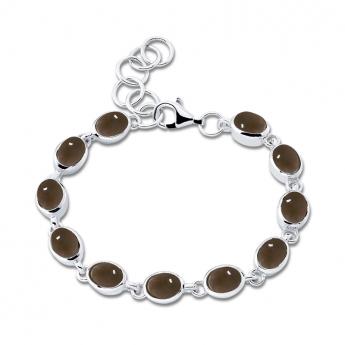 Cocktail Armband Rauchquarz 