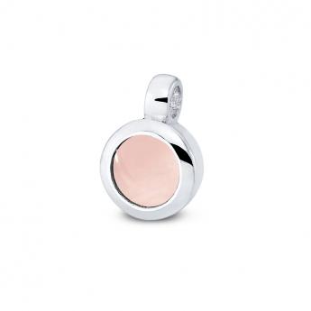 Cocktail Anhänger Basic Mini Rosenquarz 