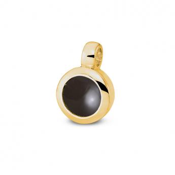 Cocktail Pendant Mini Goldplated Onyx 