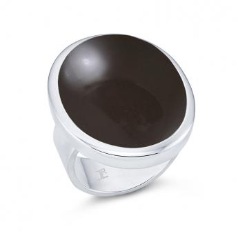 Ring Oval Big Onyx 