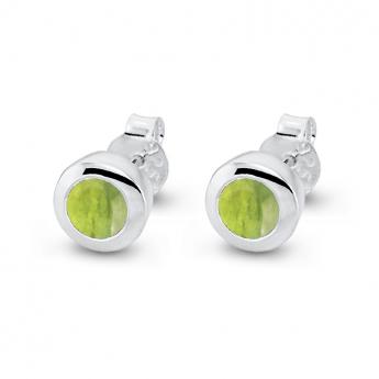 Cocktail Ohrstecker Mini Peridot 