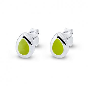 Ohrstecker  Drop Peridot 