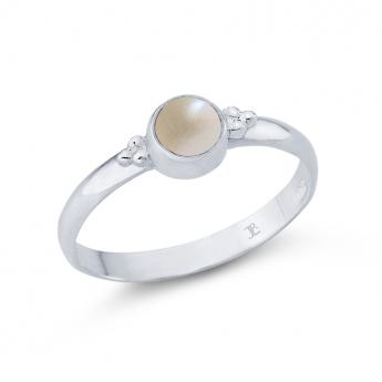 Ring Perle cabouchon 