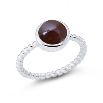 Ring Bols Garnet cabouchon 