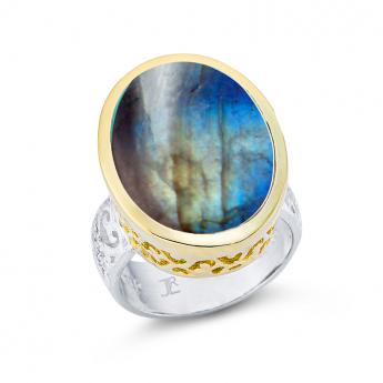 Ring Jali Labradorith 