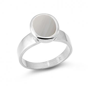 Cocktail Ring Oval Agate 