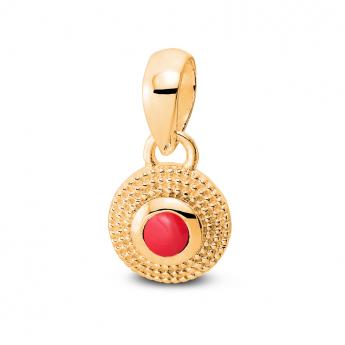 Pendant  Bali Coral Goldplated 