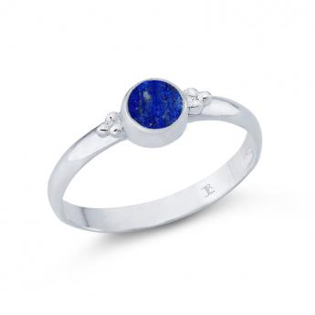 Ring Lapislazuli cabouchon 