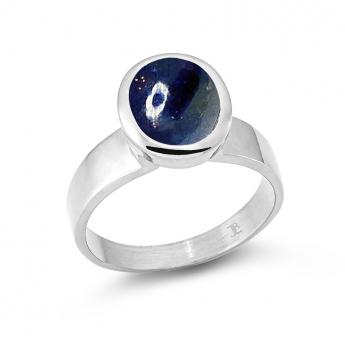 Cocktail Ring Oval Saphire 