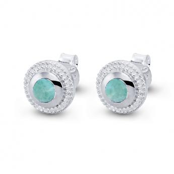 Ohrstecker Bali Larimar 