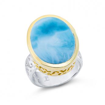 Ring Jali Larimar 