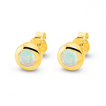 Cocktail Ohrstecker Basic Mini Vergoldet 