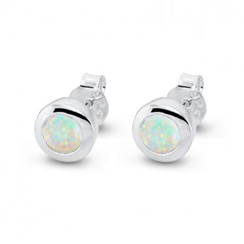 Cocktail Ohrstecker Mini Opal 