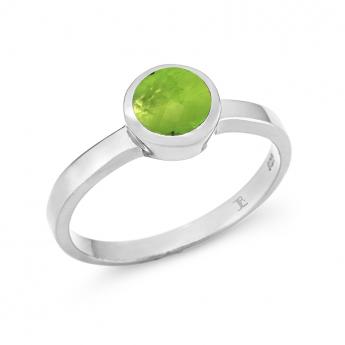 Cocktail Ring Basic Mini Peridot 