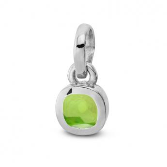 Cocktail Anhänger Square Mini Peridot 