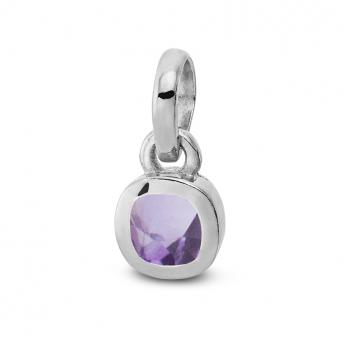 Cocktail Anhänger Square Mini Amethyst 