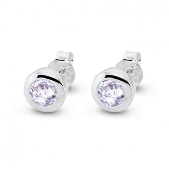 Cocktail Ohrstecker  Mini Zirkonia 