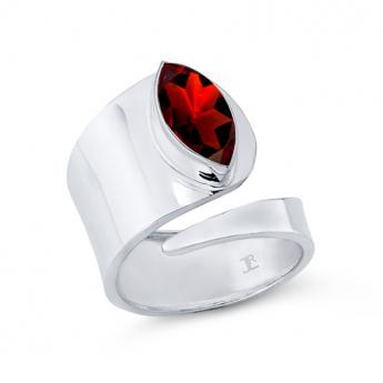 Ring Garnet 