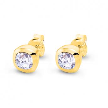 Studs Markis Zirconia Goldplated 