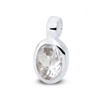 Cocktail Pendant Oval Mini Zirconia 