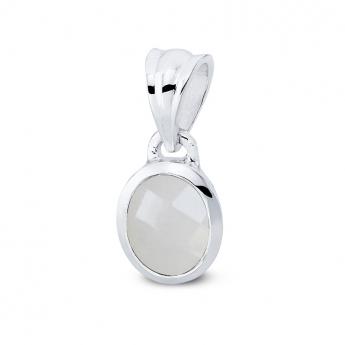 Cocktail Anhänger Oval Achat 