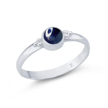 Ring Saphir facettiert 