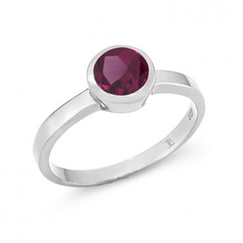 Cocktail Ring Basic Mini Ruby 