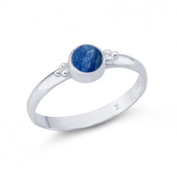 Ring Kyanite facettiert 