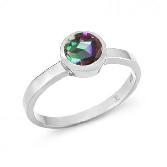 Cocktail Ring  Basic  Mini Mystic Topaz 