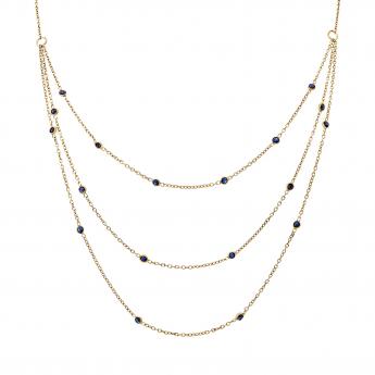 Collier Layering Tanzanite 