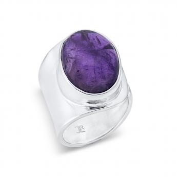 Ring Adjustable Amethyst 