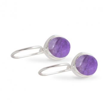 Cocktail Ohrhänger Basic Amethyst 