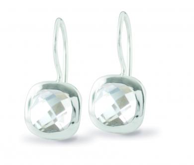 Cocktail Earring Square Moutnain Chrystal 