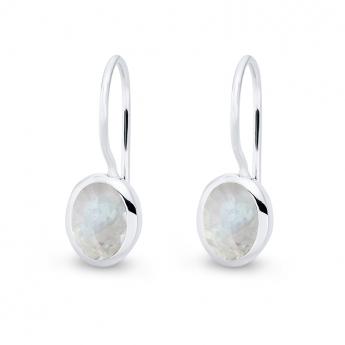 Cocktail Earring Oval  Mondstein 