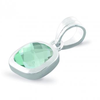 Cocktail Pendant Square Green Quartz 