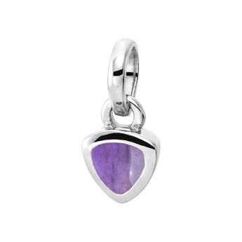 Cocktail Pendant Triangle Amethyst 