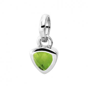 Cocktail Pendant Triangle Peridot 
