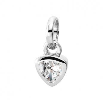 Cocktail Pendant Triangle Zirconia 