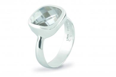 Cocktail Ring Square Zirkonia 