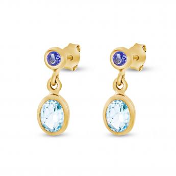 Studs Lunaria Blautopas 