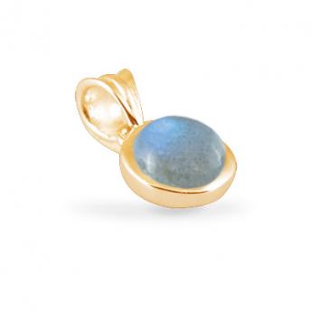 Cocktail Pendant Basic Labradorite Goldplated 