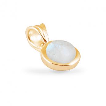 Cocktail Pendant Basic Moonstone Goldplated 