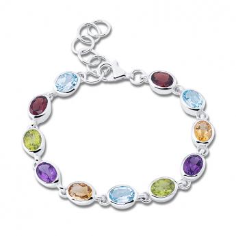 Cocktail Armband Multi Facettiert 