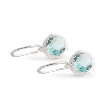 Cocktail Ohrhänger Basic Grünquarz 