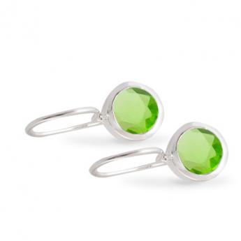 Cocktail Ohrhänger Basic Peridot 